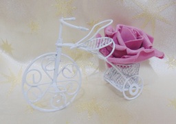 Ретро колело с роза 8 март подарък за жена 015