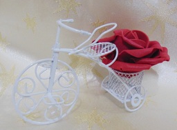 Ретро колело с роза 8 март подарък за жена 016