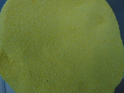 Цветен пясък Лимонено светло жълт 0.63мм М/ 1 кг