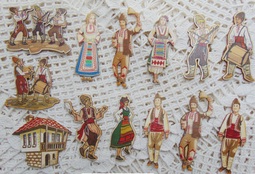 Сувенири с народни носии 1 март Баба Марта ТБС15
