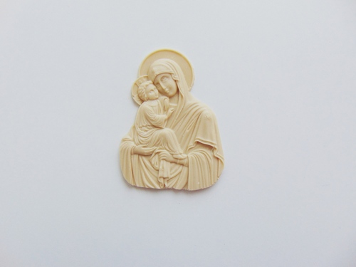 Пластичен елемент Богородица с младенеца 03