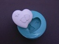 Силиконов молд малко Сърце бебешки крачета 151